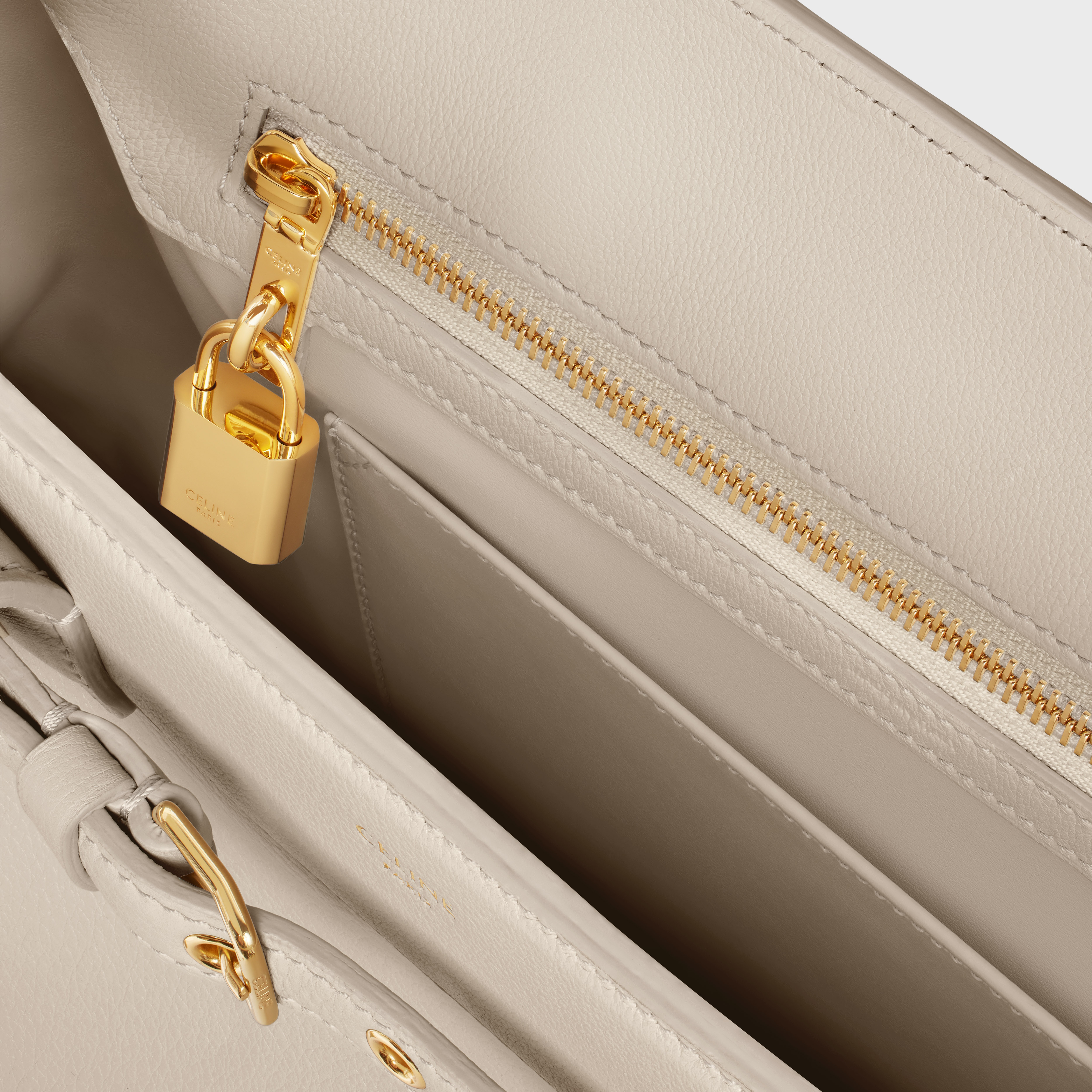 CELINE CONTI BAG in SUPPLE CALFSKIN - 4