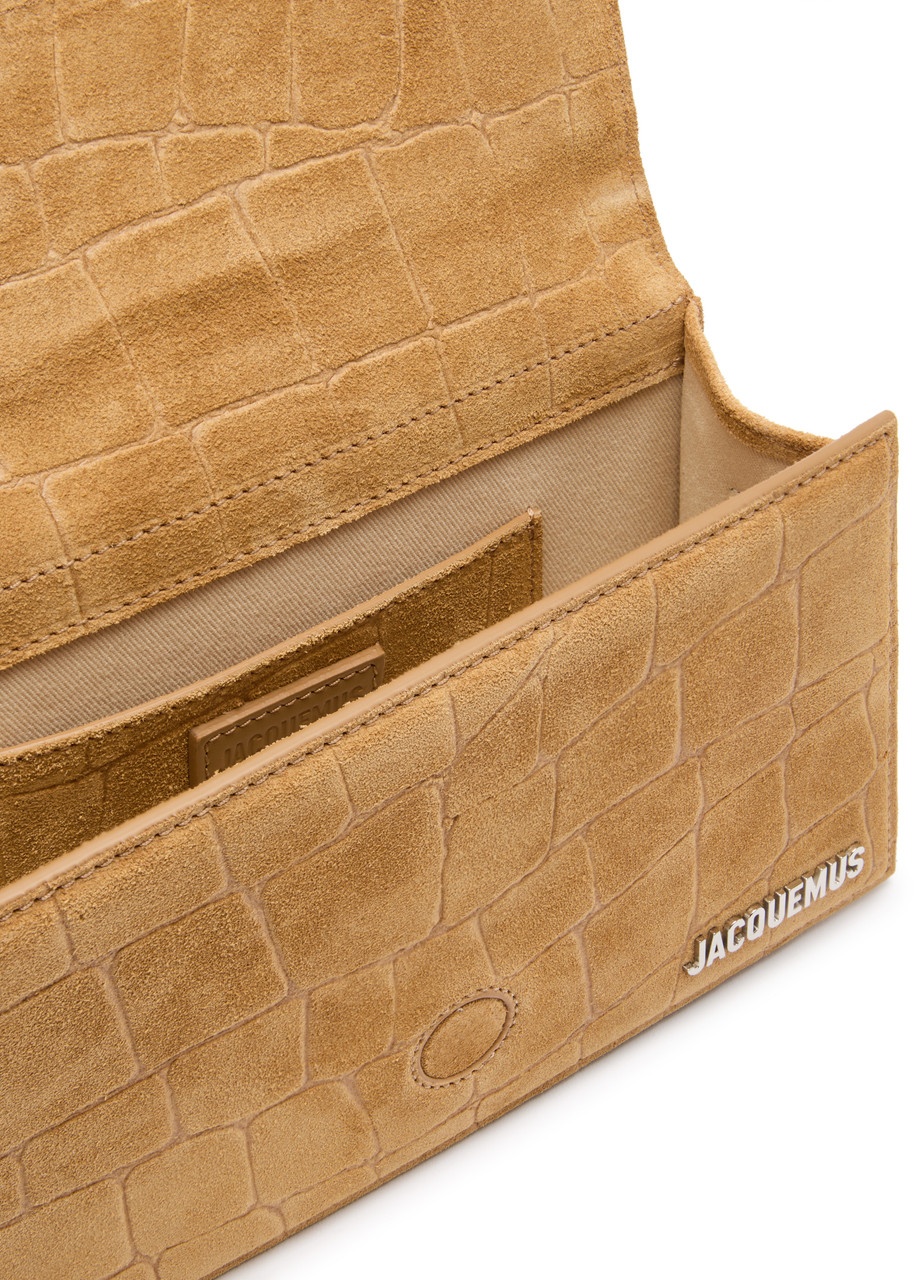 Jacquemus Le Grande Bambino Suede top Handle bag - 4