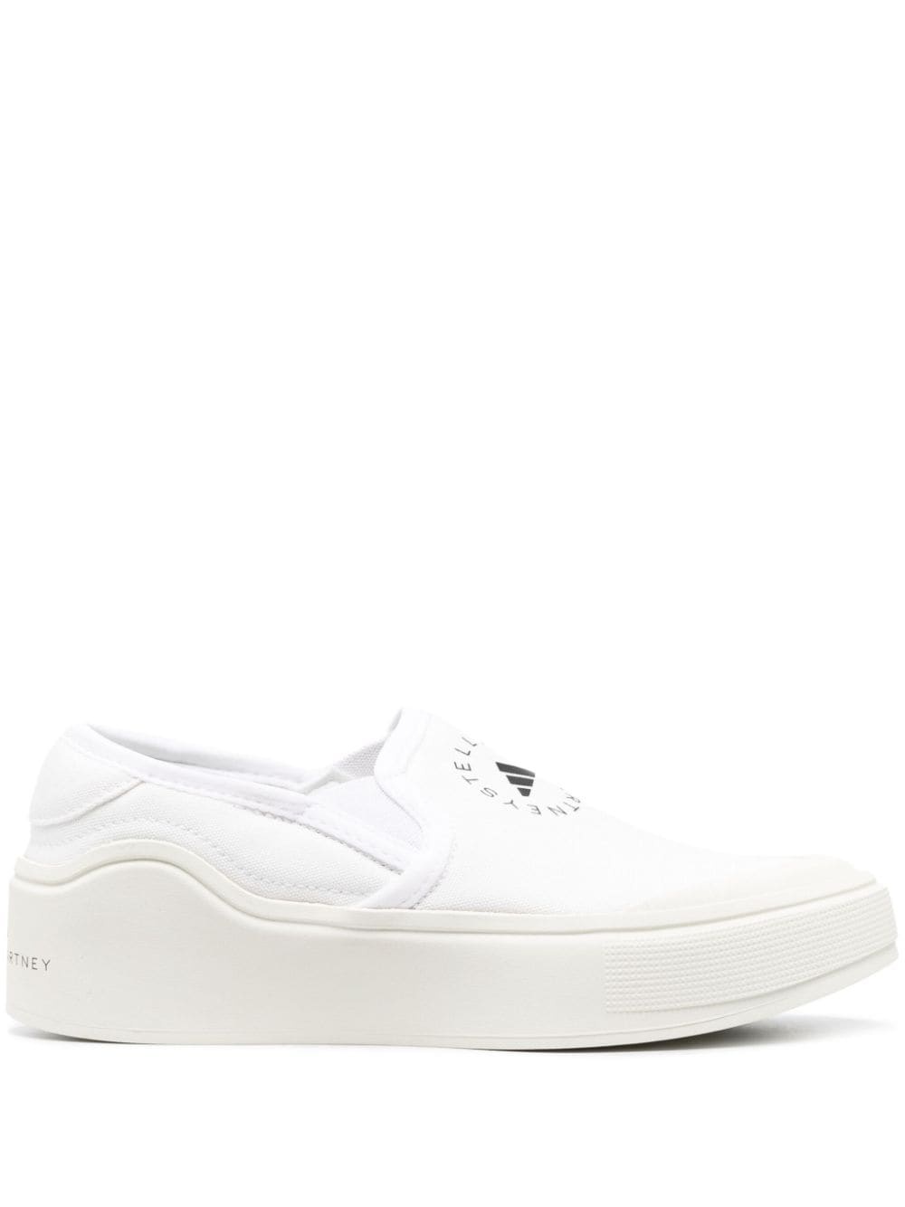 logo-print slip-on sneakers - 1