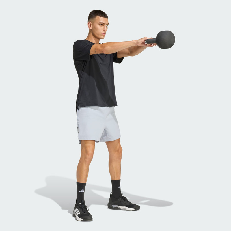 D4T POWER 3 STRIPES SHORTS 4