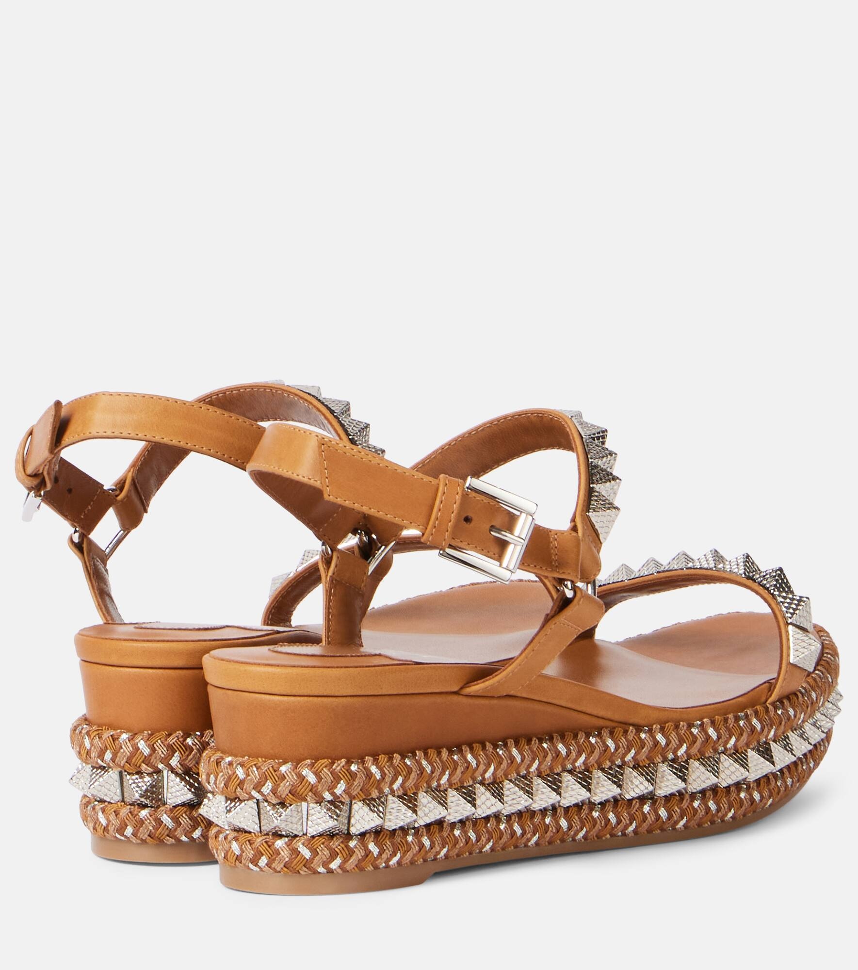 Pyraclou 60 spiked espadrille sandals - 2