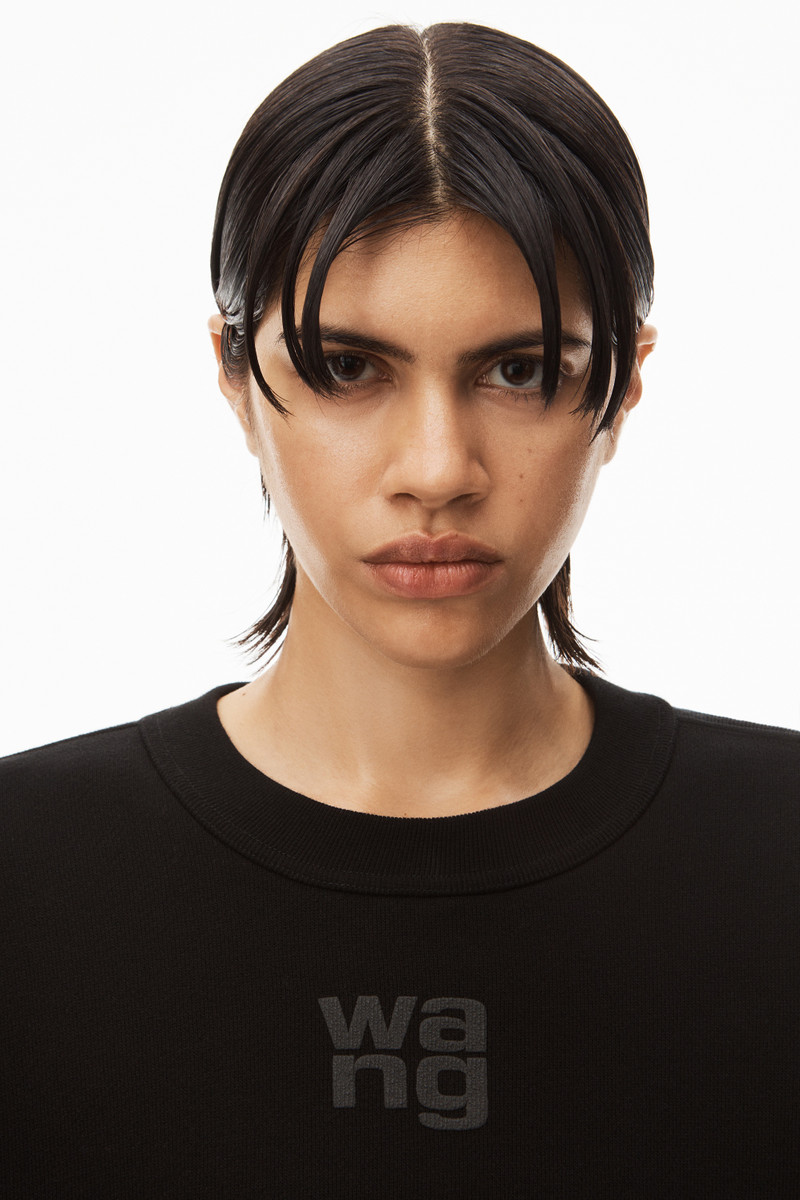 PUFF LOGO SWEATSHIRT IN STRUCTURED TERRY 5