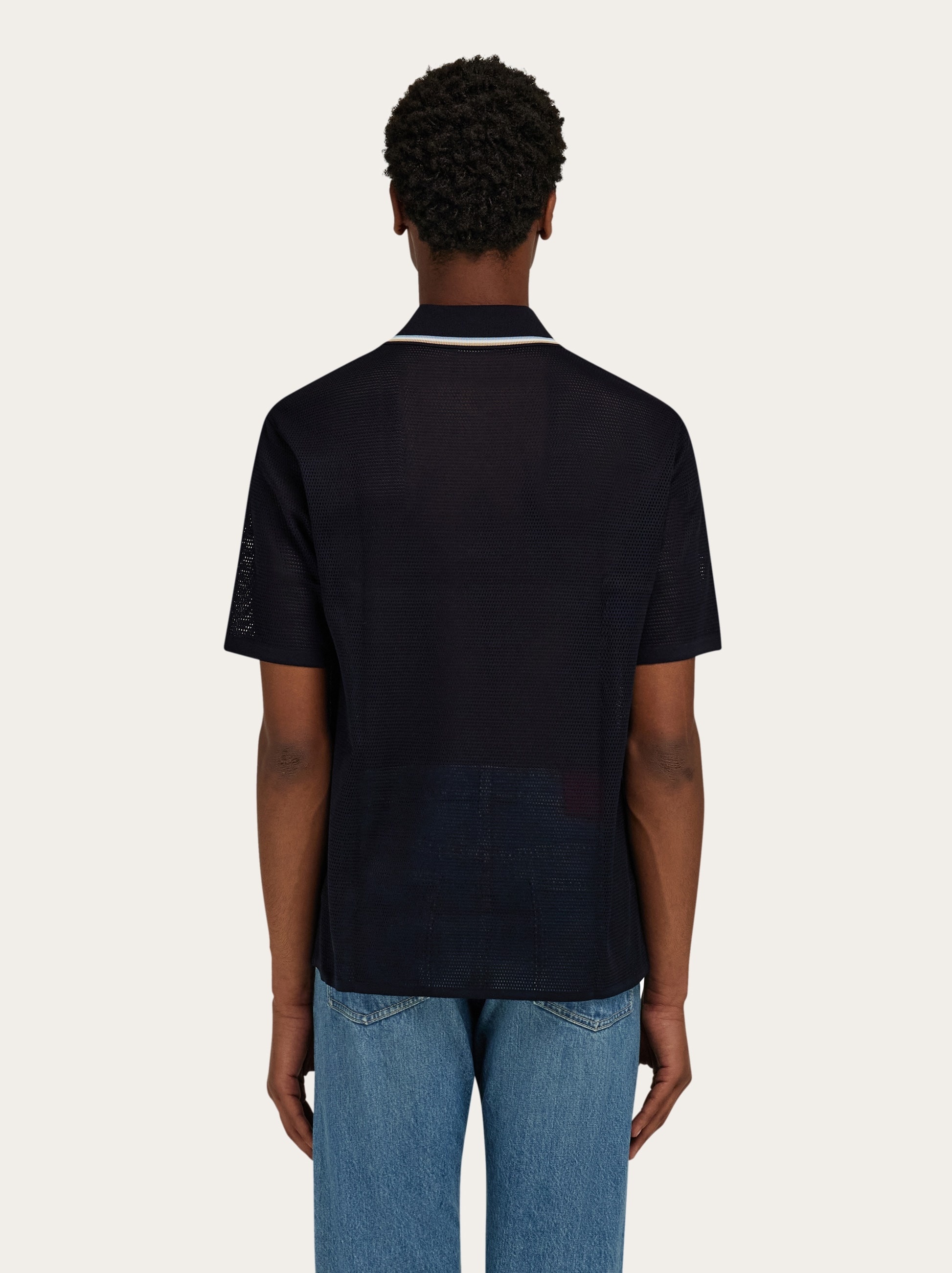 Short sleeved polo shirt - 3