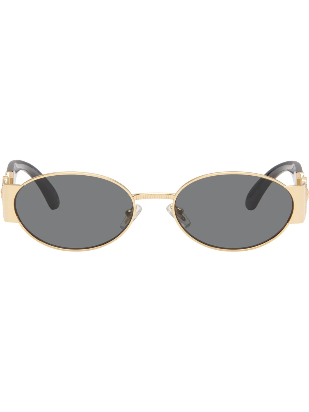 Gold Medusa Biggie Sunglasses - 1