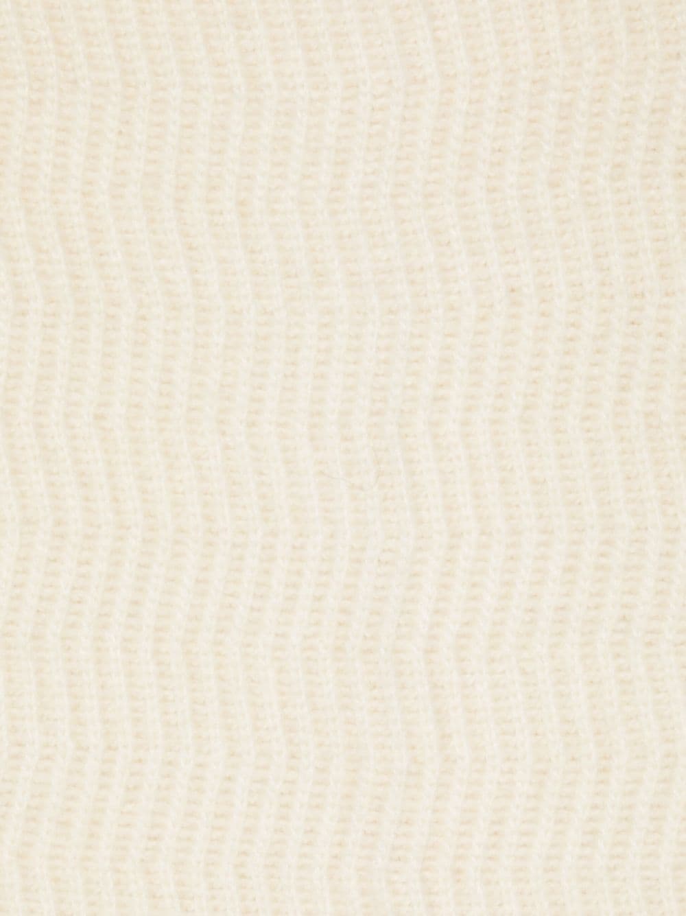 patterned-jacquard knitted scarf - 2