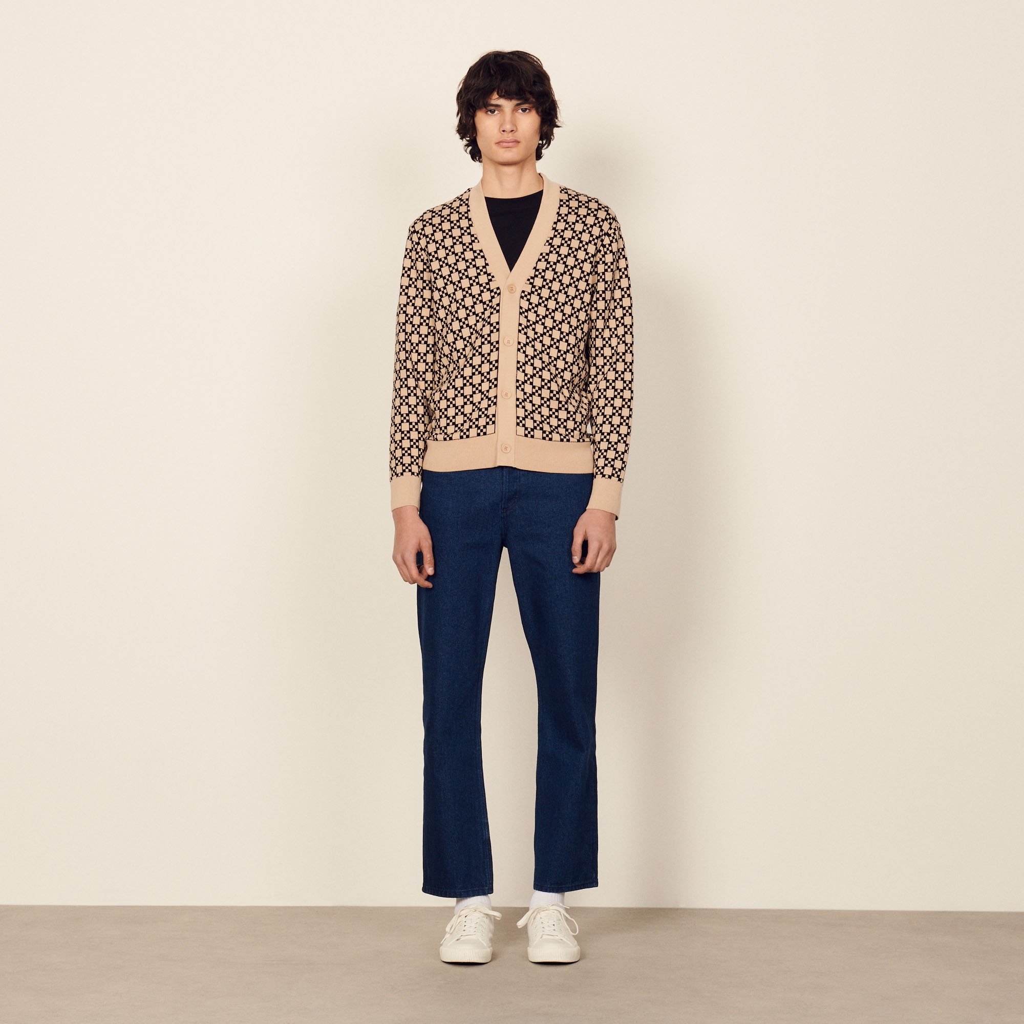 Jacquard cardigan - 6