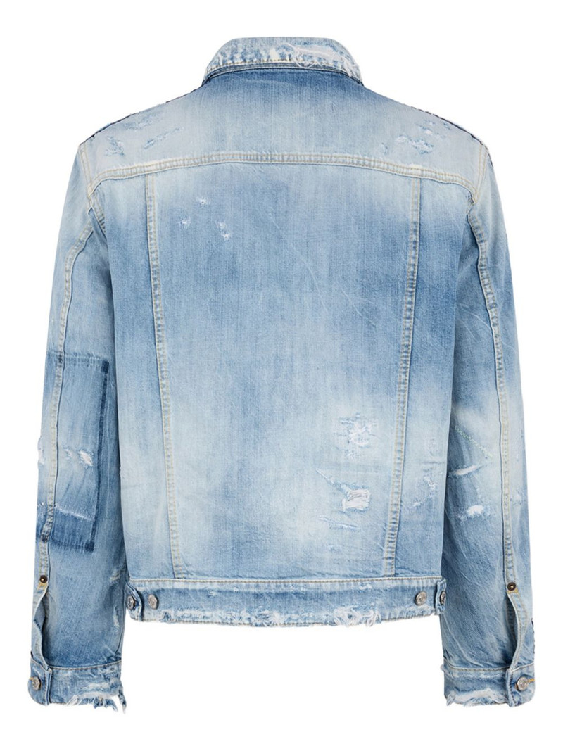 DSQUARED2 Be Proud Wash L.A. denim jacket outlook