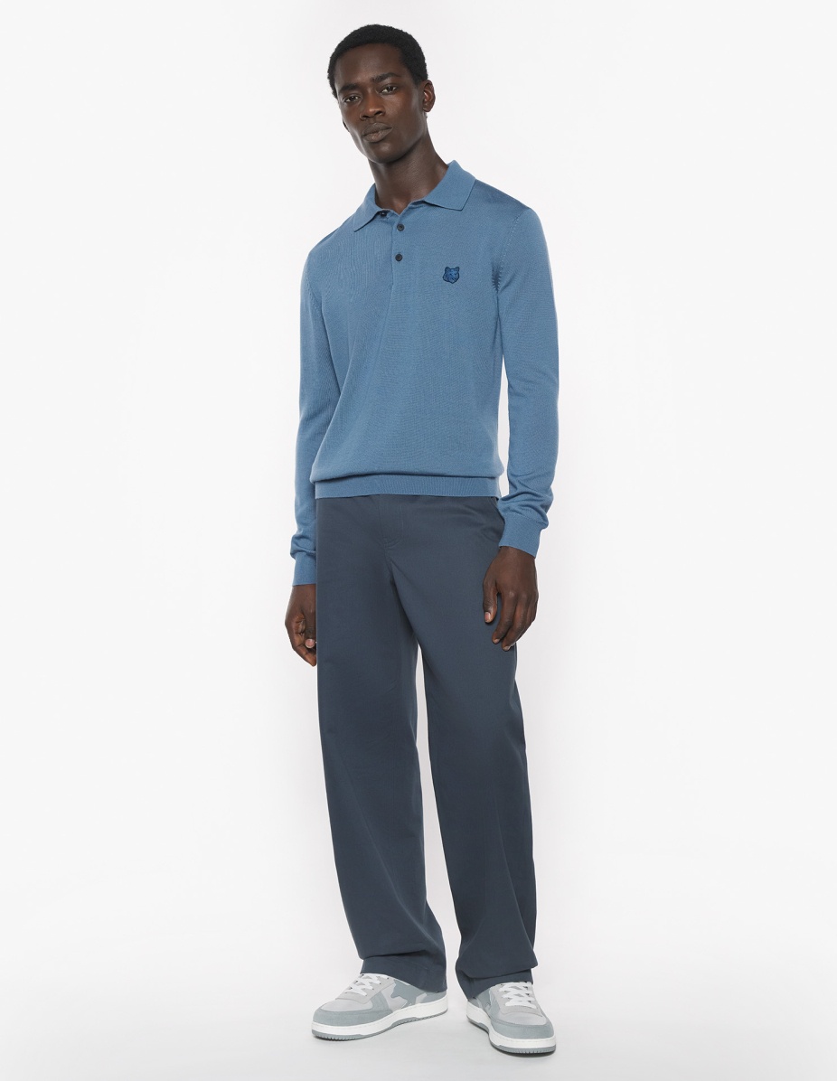 BOLD FOX HEAD PATCH POLO JUMPER - 2