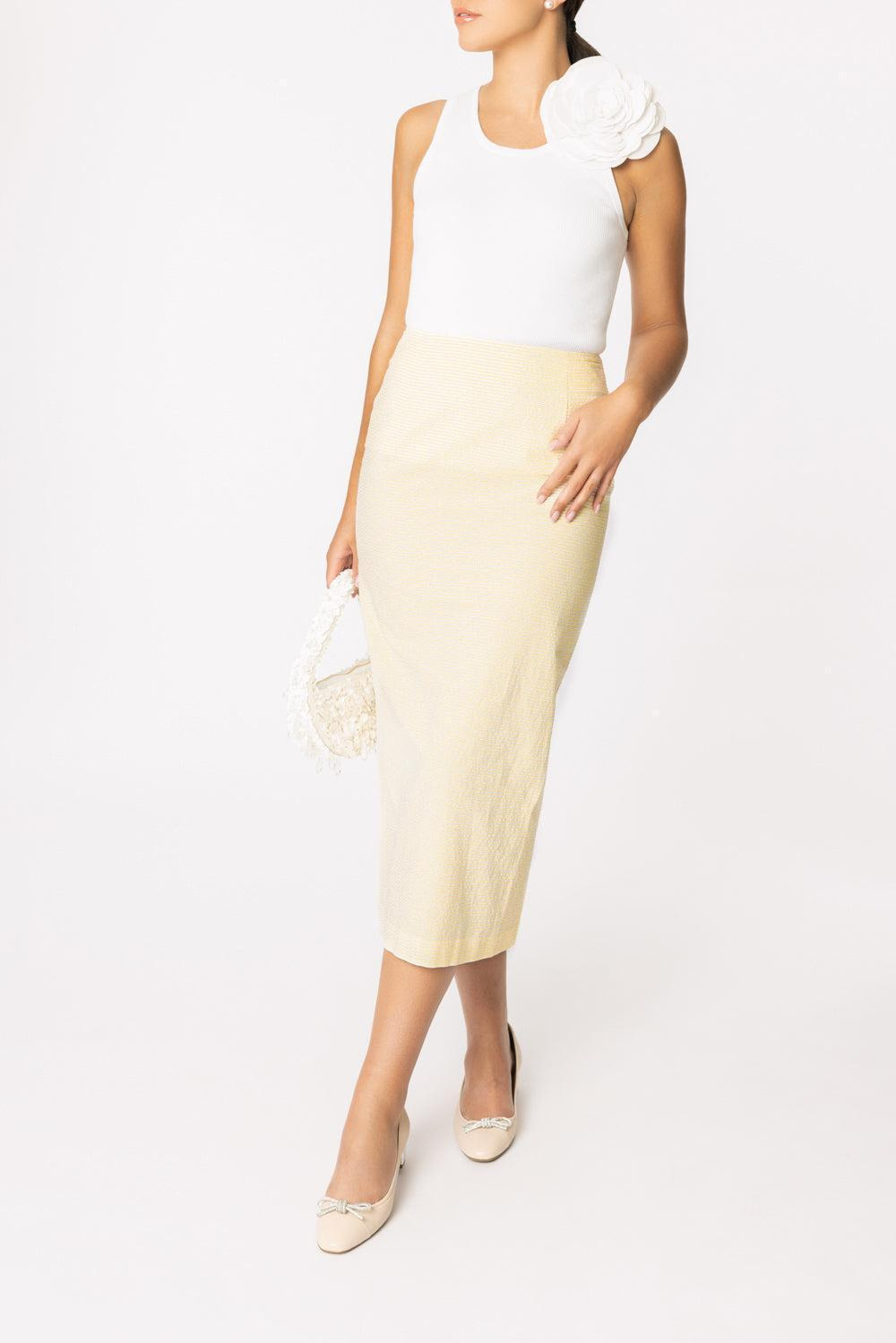 Marcel Tank - Ivory - 2