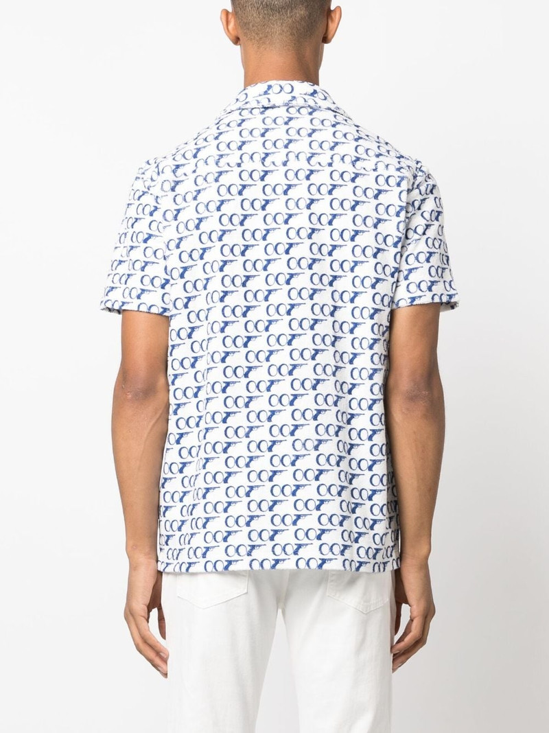 Howell James Bond-print shirt 4