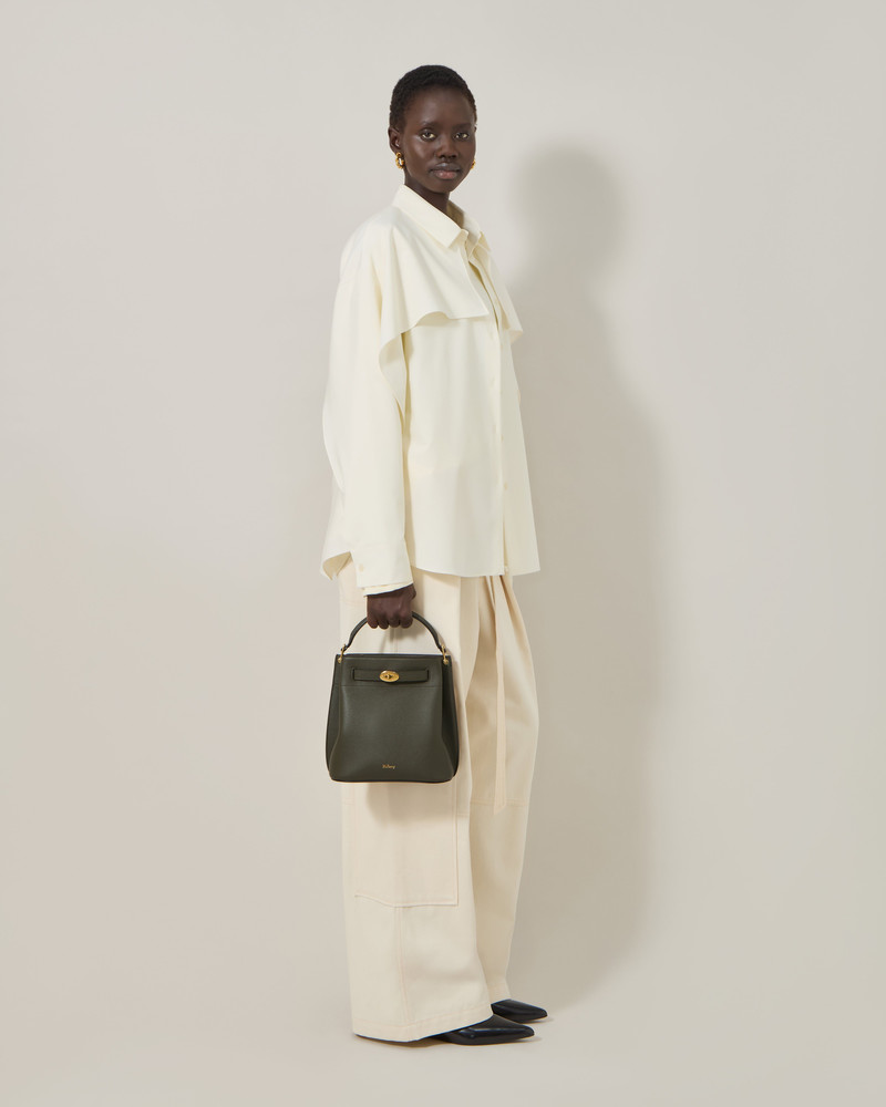 Mulberry Islington Bucket
Juniper Green Small Classic Grain outlook