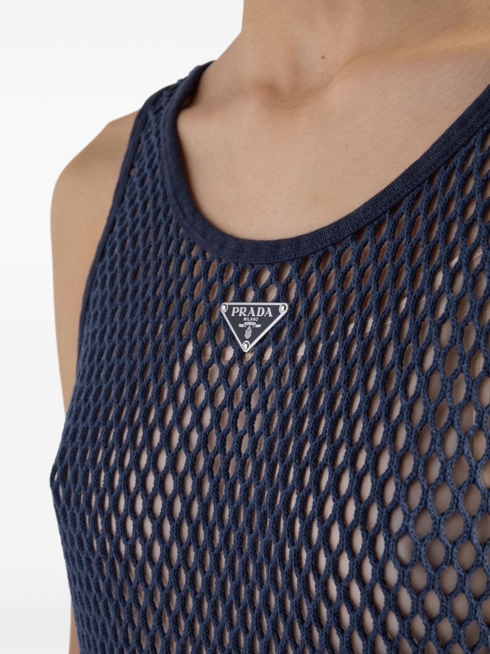 mesh mini dress - 6