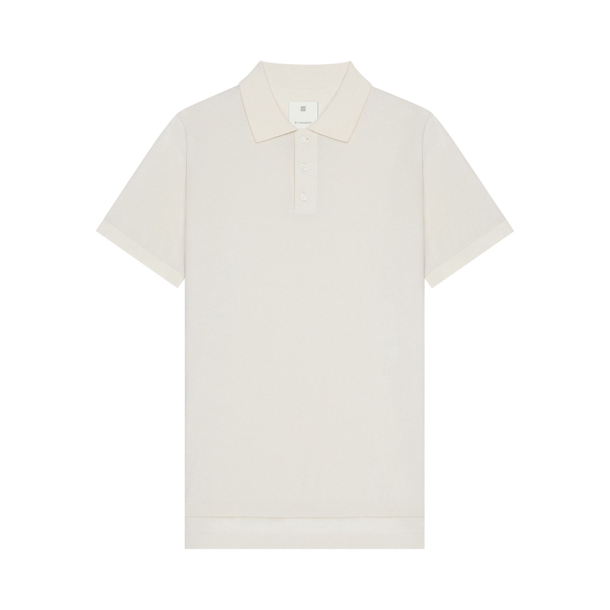 Givenchy Short-Sleeve Polo Shirt 'Ivory' - 1