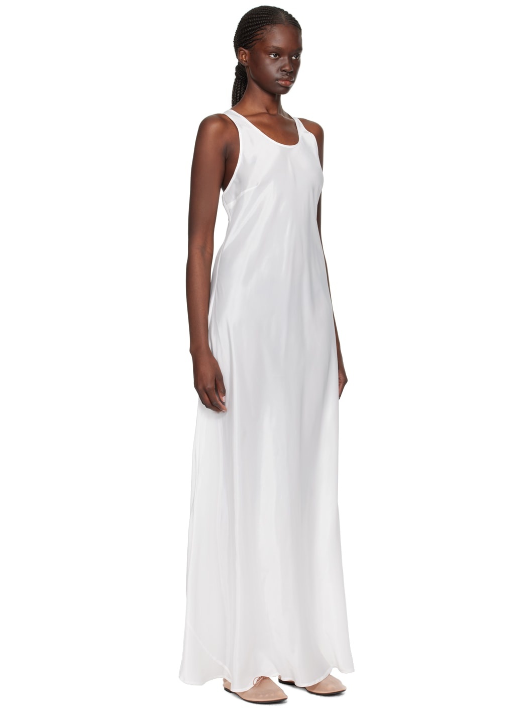 White Barb Maxi Dress - 2