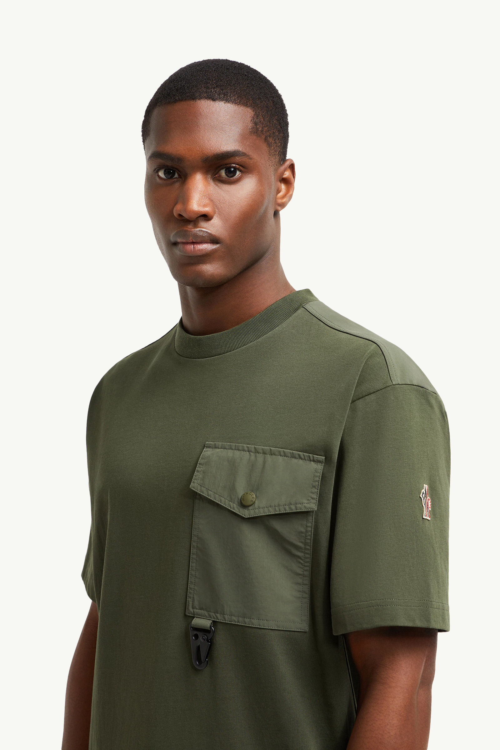 Cotton T-shirt with Pocket - 4