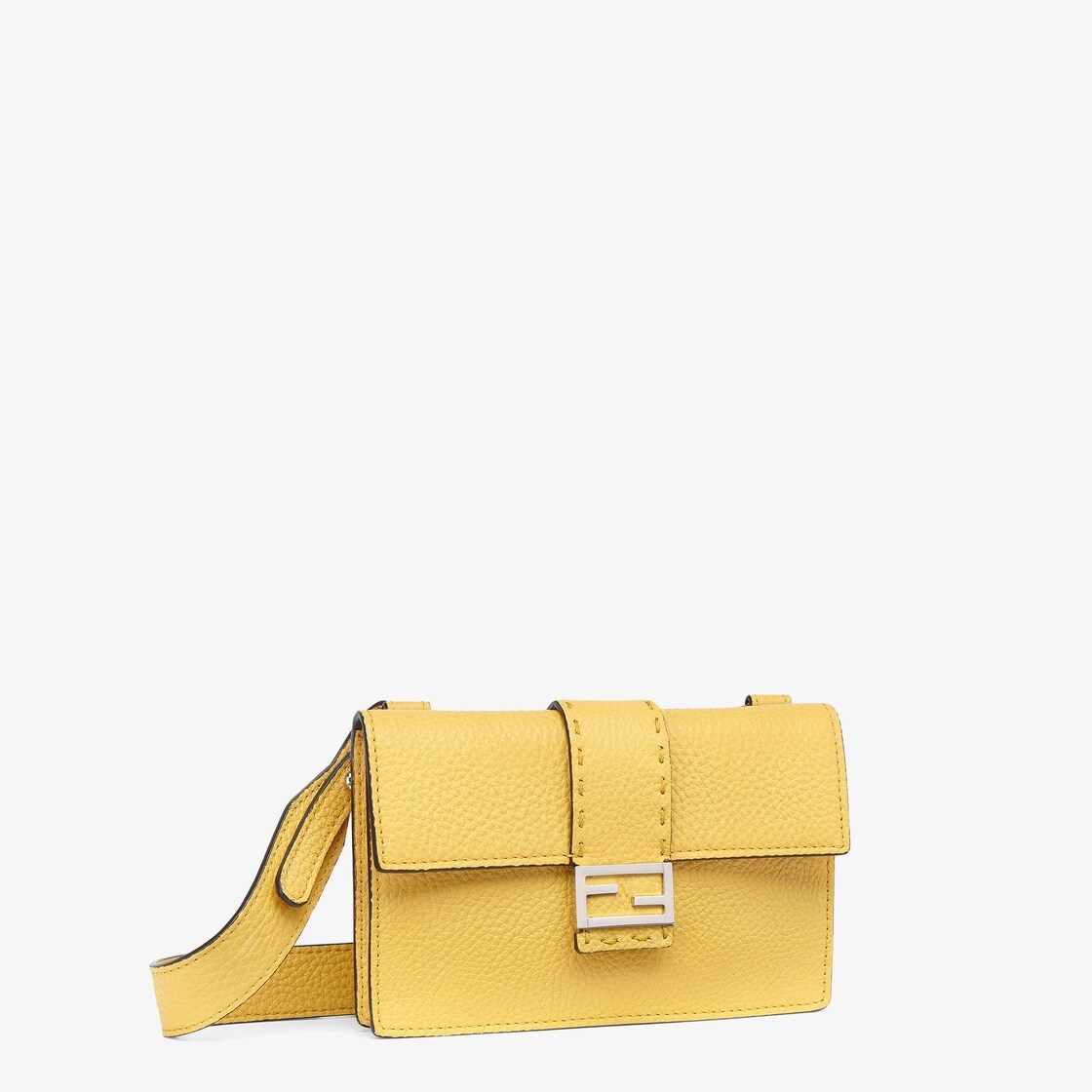 Yellow leather bag - 2