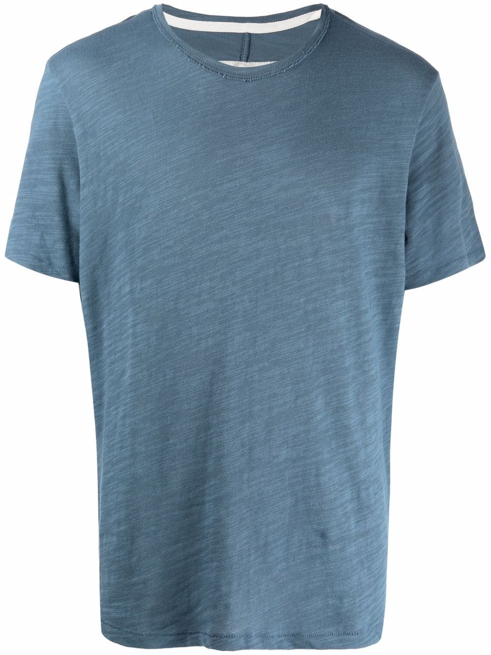 raw-cut edge T-shirt - 1