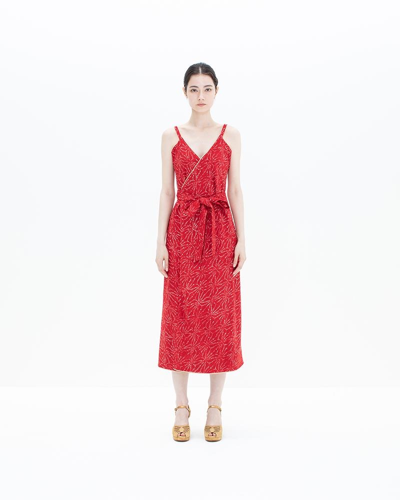 WRAP DRESS RED - 3