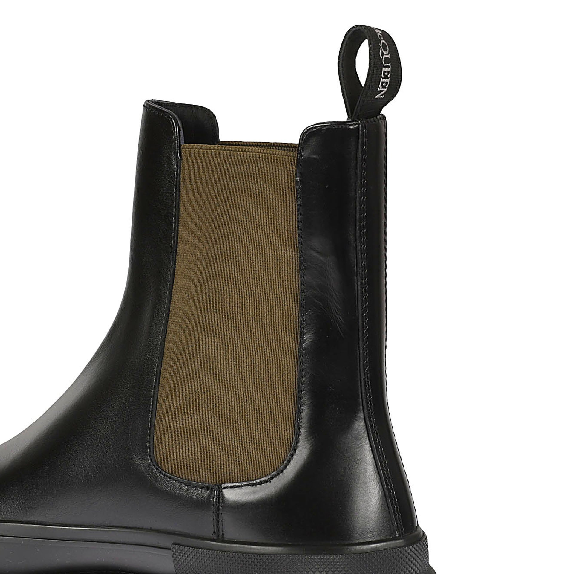 Alexander Mcqueen Leather Boots Men - 4