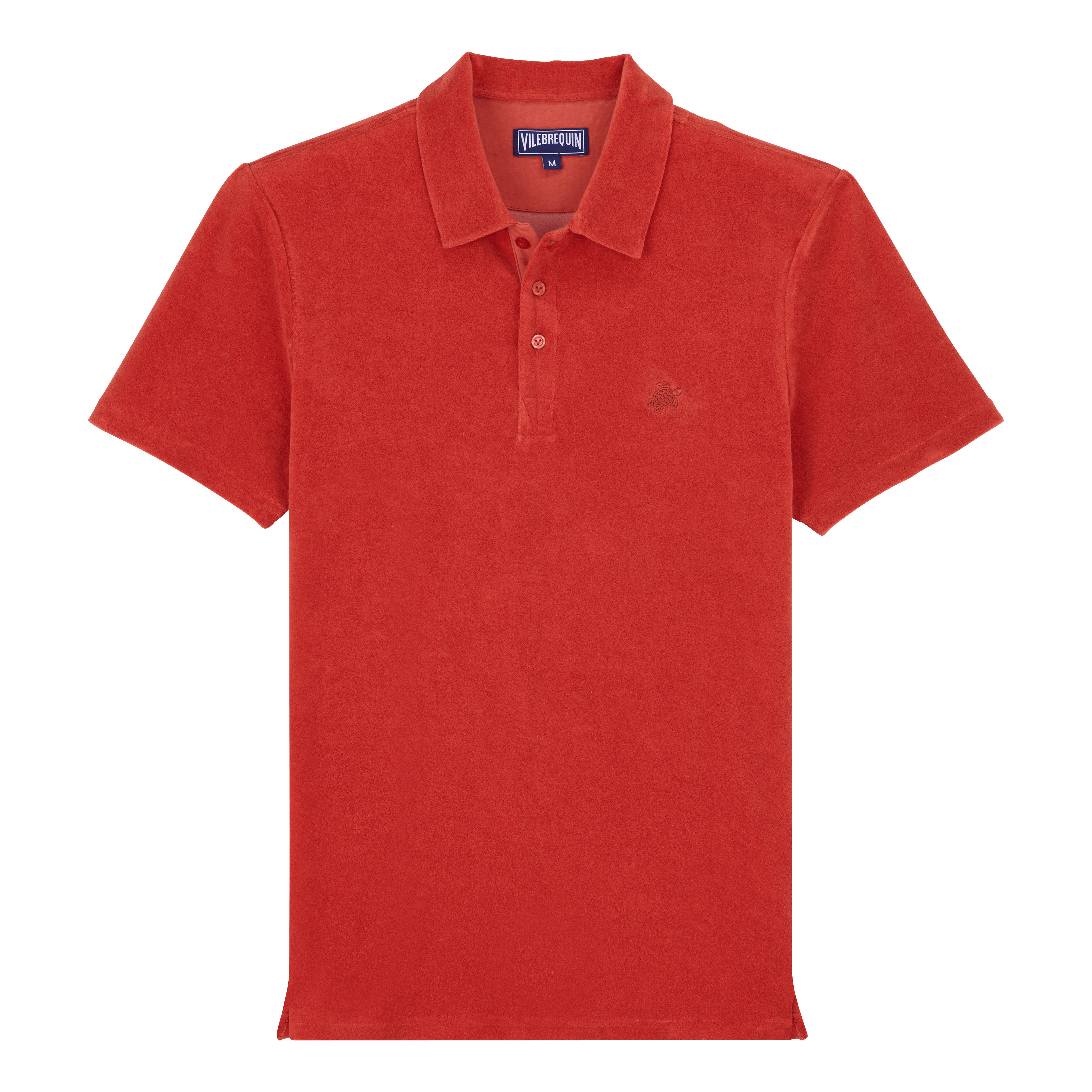 Men Terry Polo Solid - 1