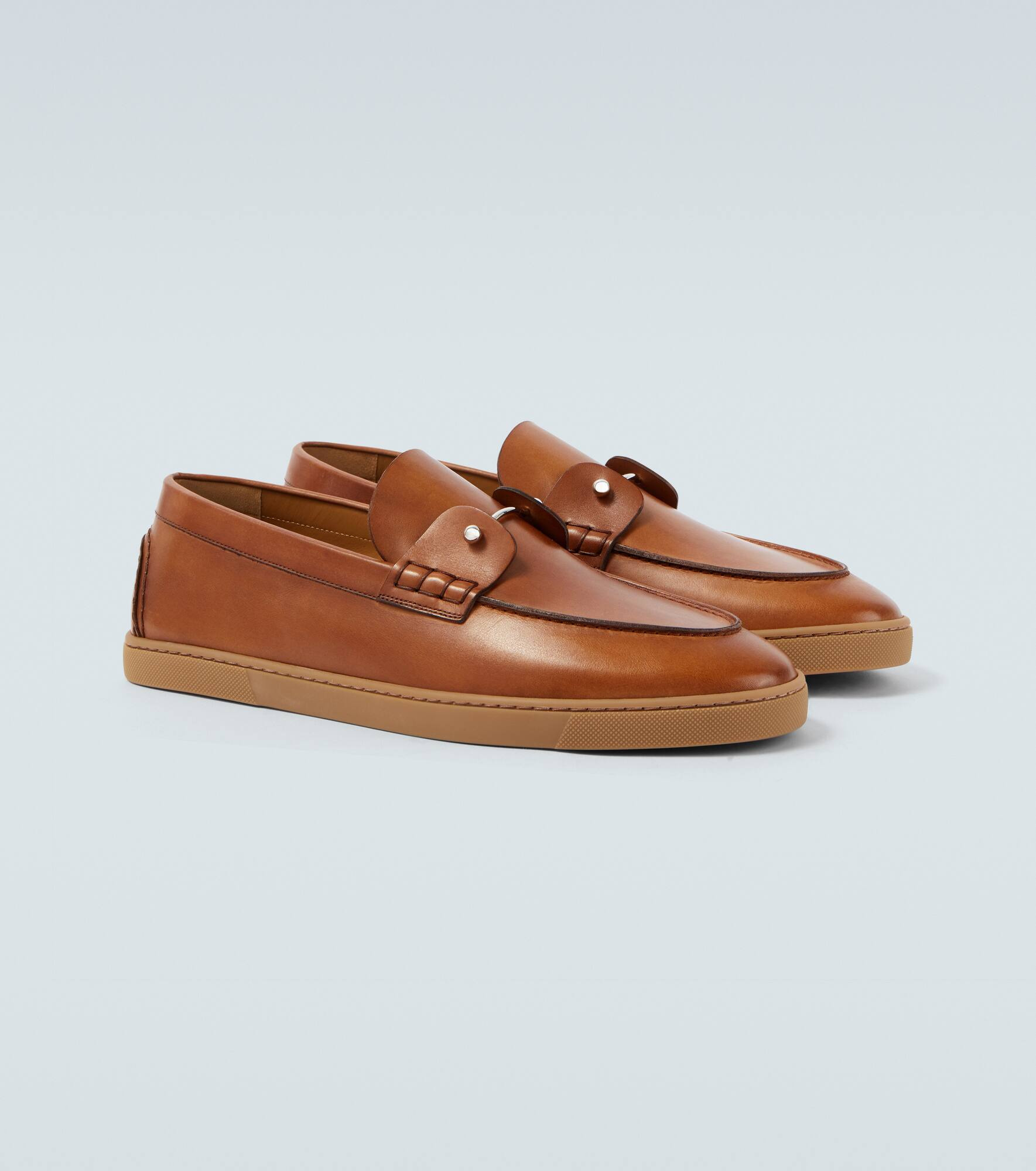 Chambeliboat leather boat shoes - 5