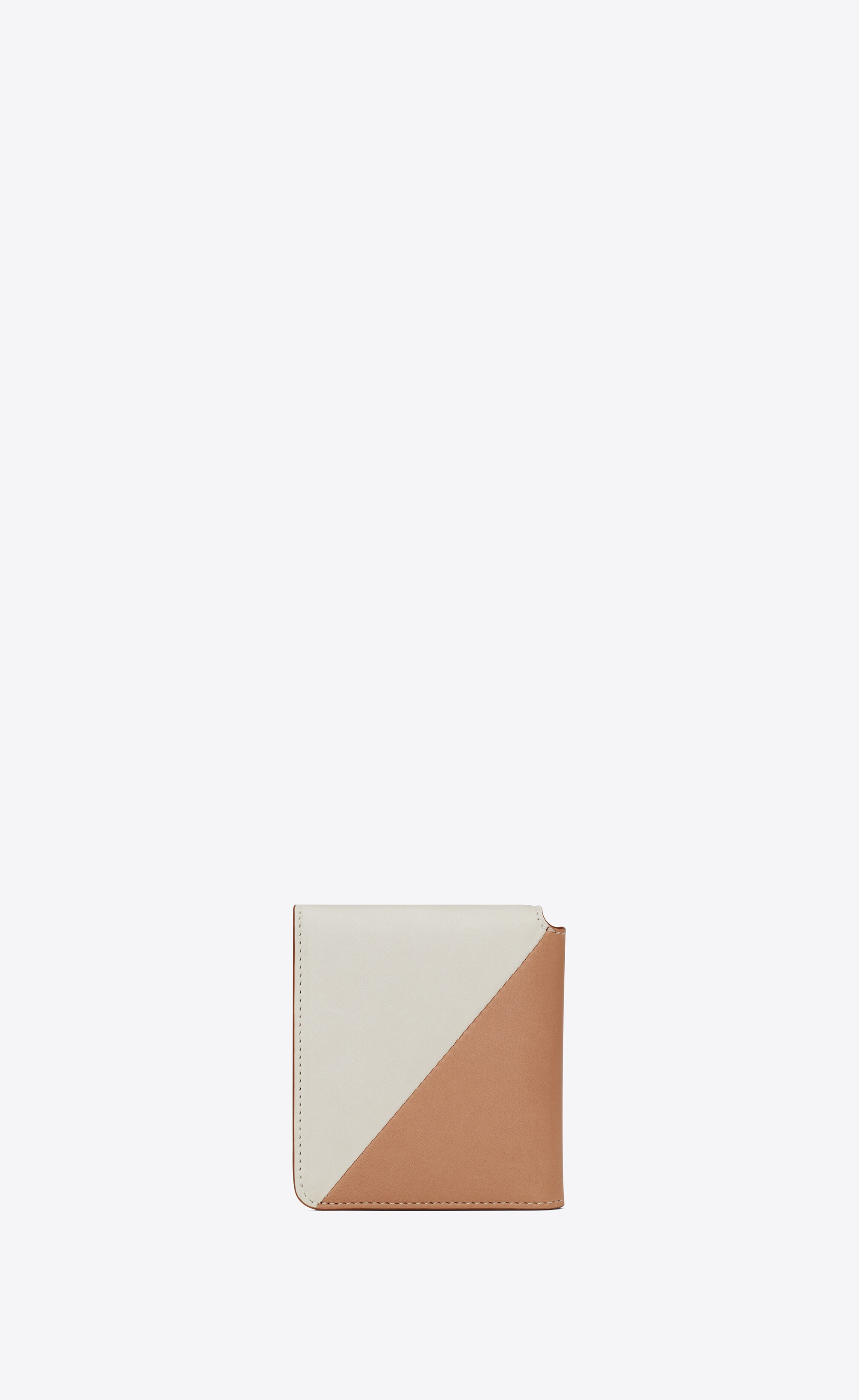 jamie folded wallet in leather - 2