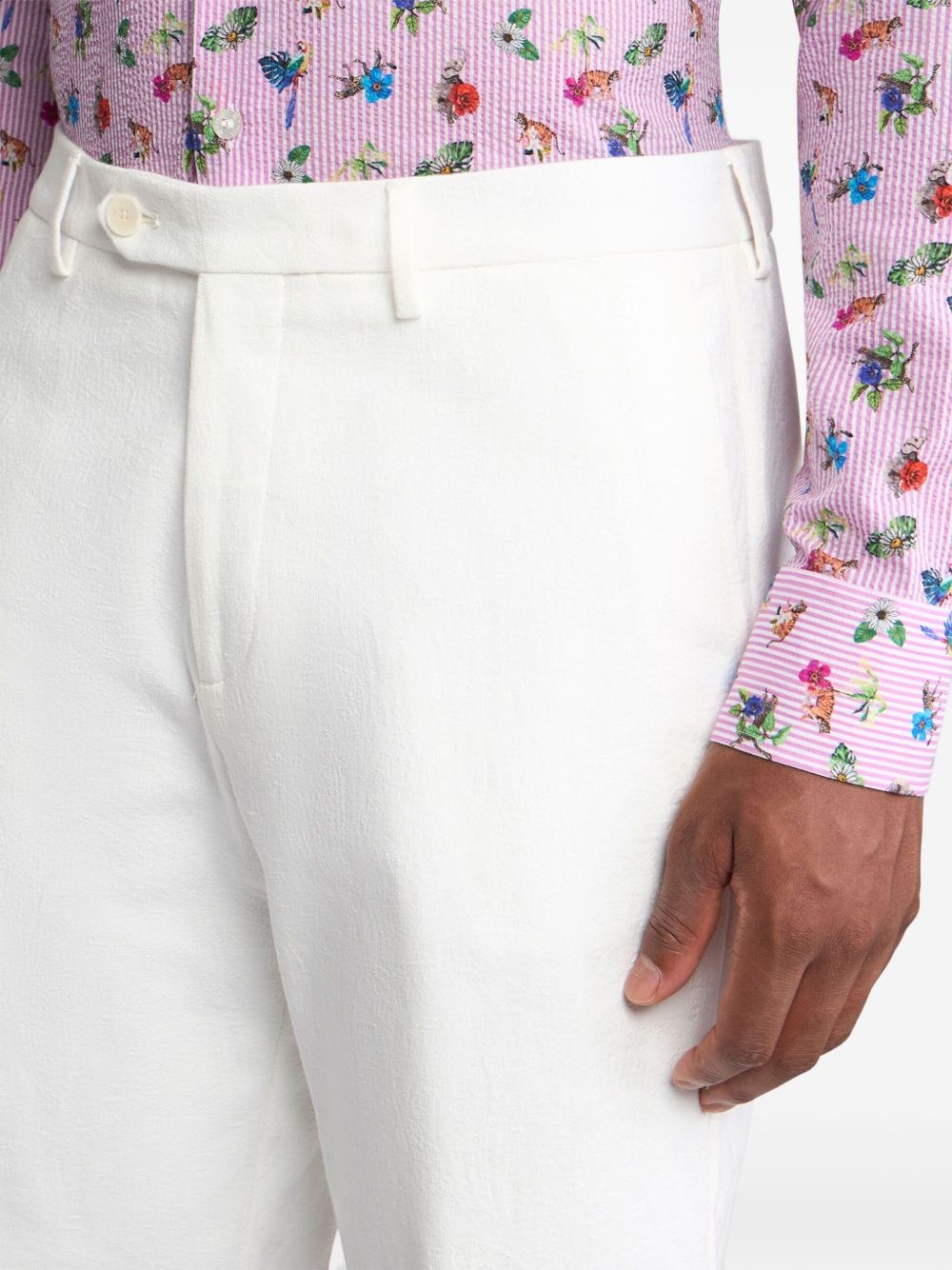 jacquard bermuda shorts - 5