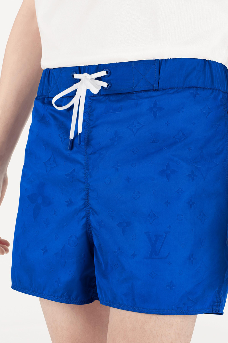 Louis Vuitton Staples Edition 3D POCKET MONOGRAM BOARD SHORTS 3