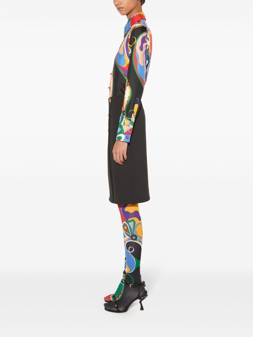 wrap midi skirt - 3