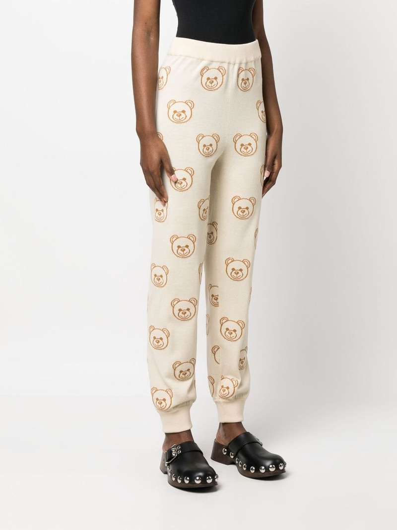 Teddy Bear-print track pants 3