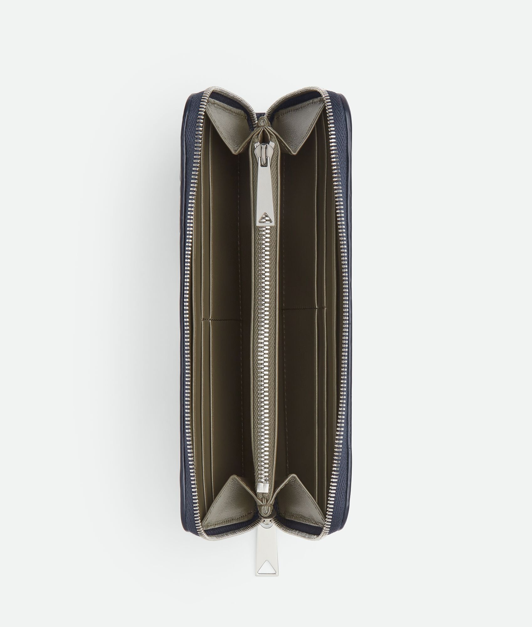 Intrecciato Zip Around Wallet - 2