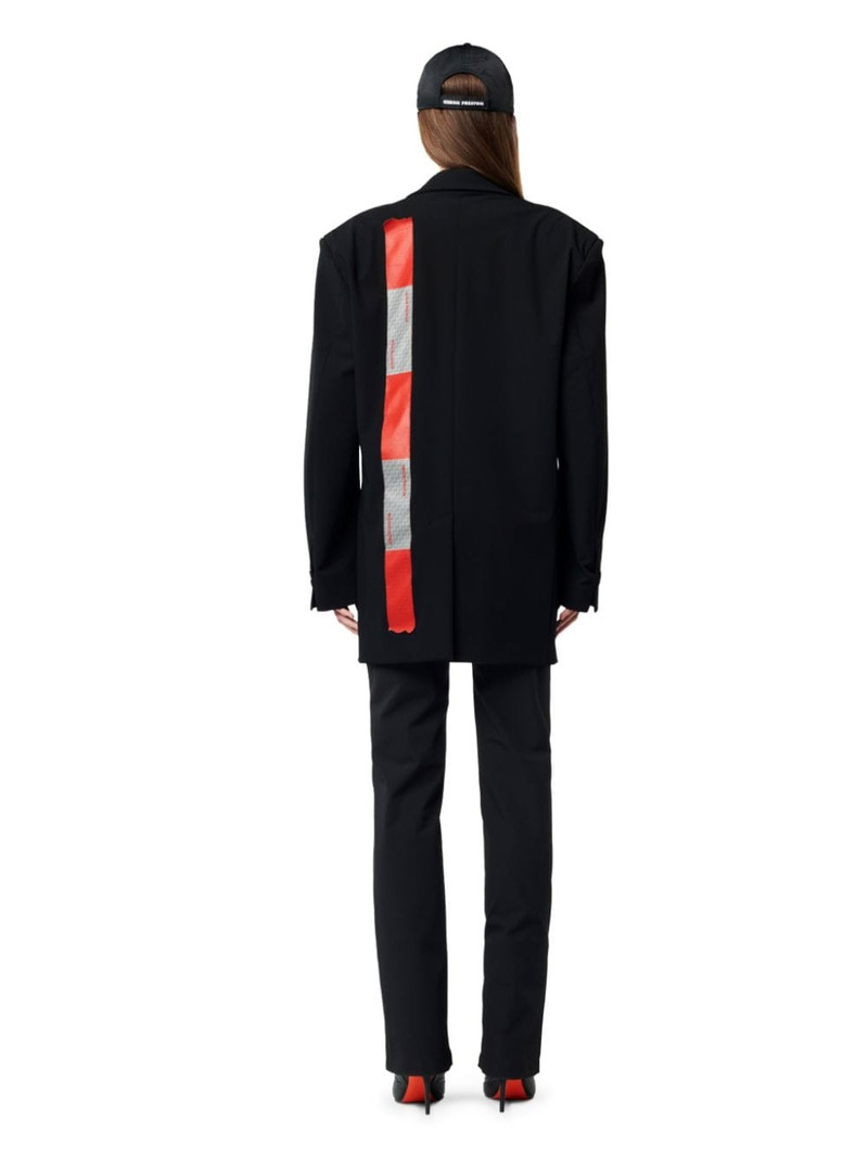 LOGO TAPE TAILORED BLAZER 4