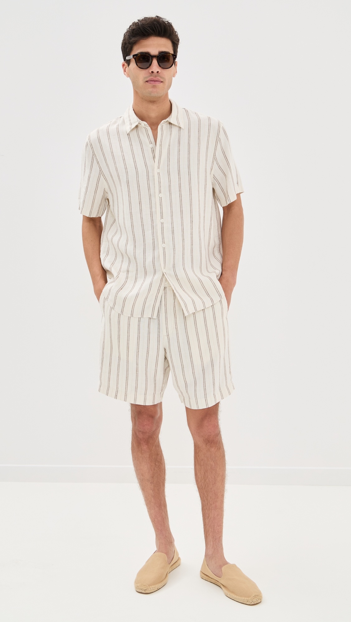 Mesa Stripe Beach Shorts 7.75" - 4