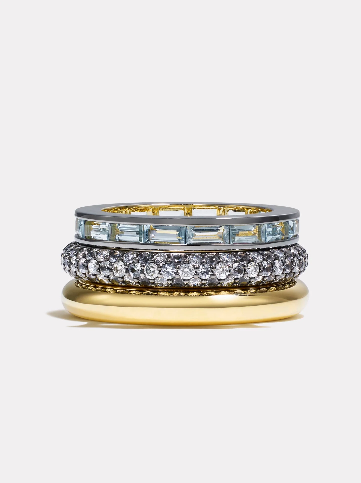 Stack_Prism Ring Stack | Aquamarine - 1