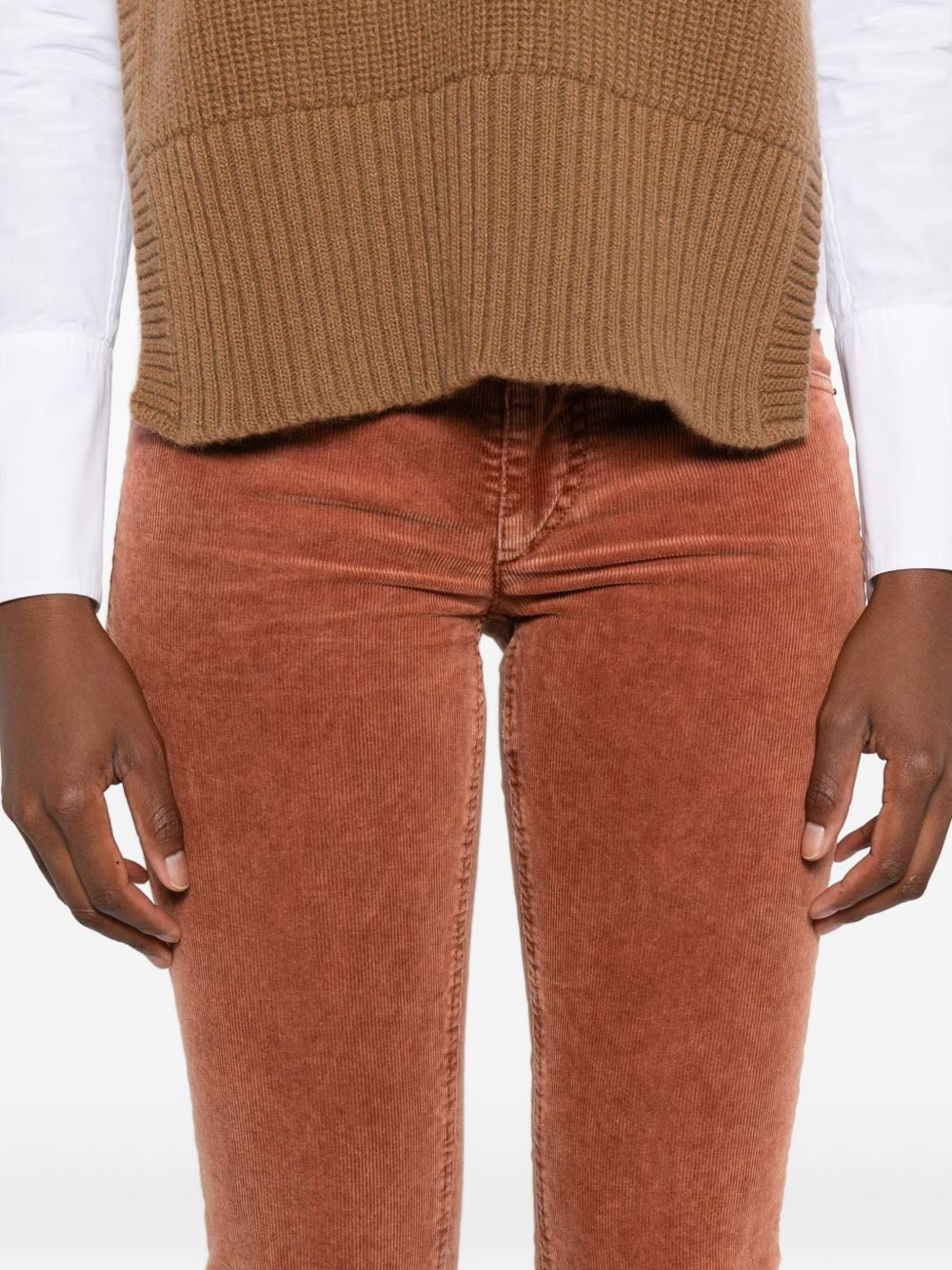 five-pocket corduroy trousers - 5