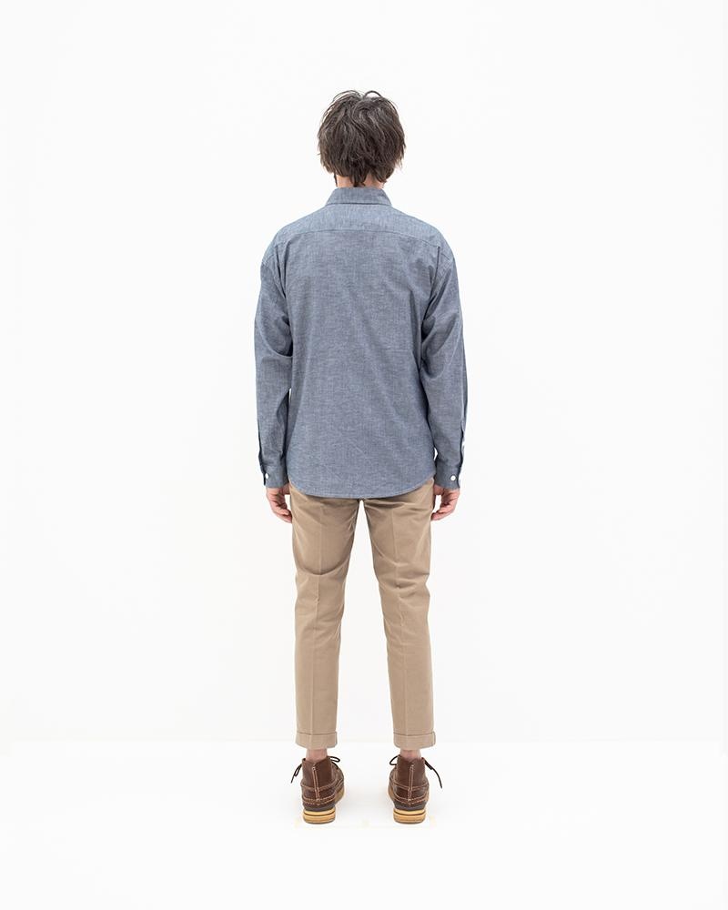 LUMBER L/S (C/SI CHAMBRAY) INIDIGO - 6