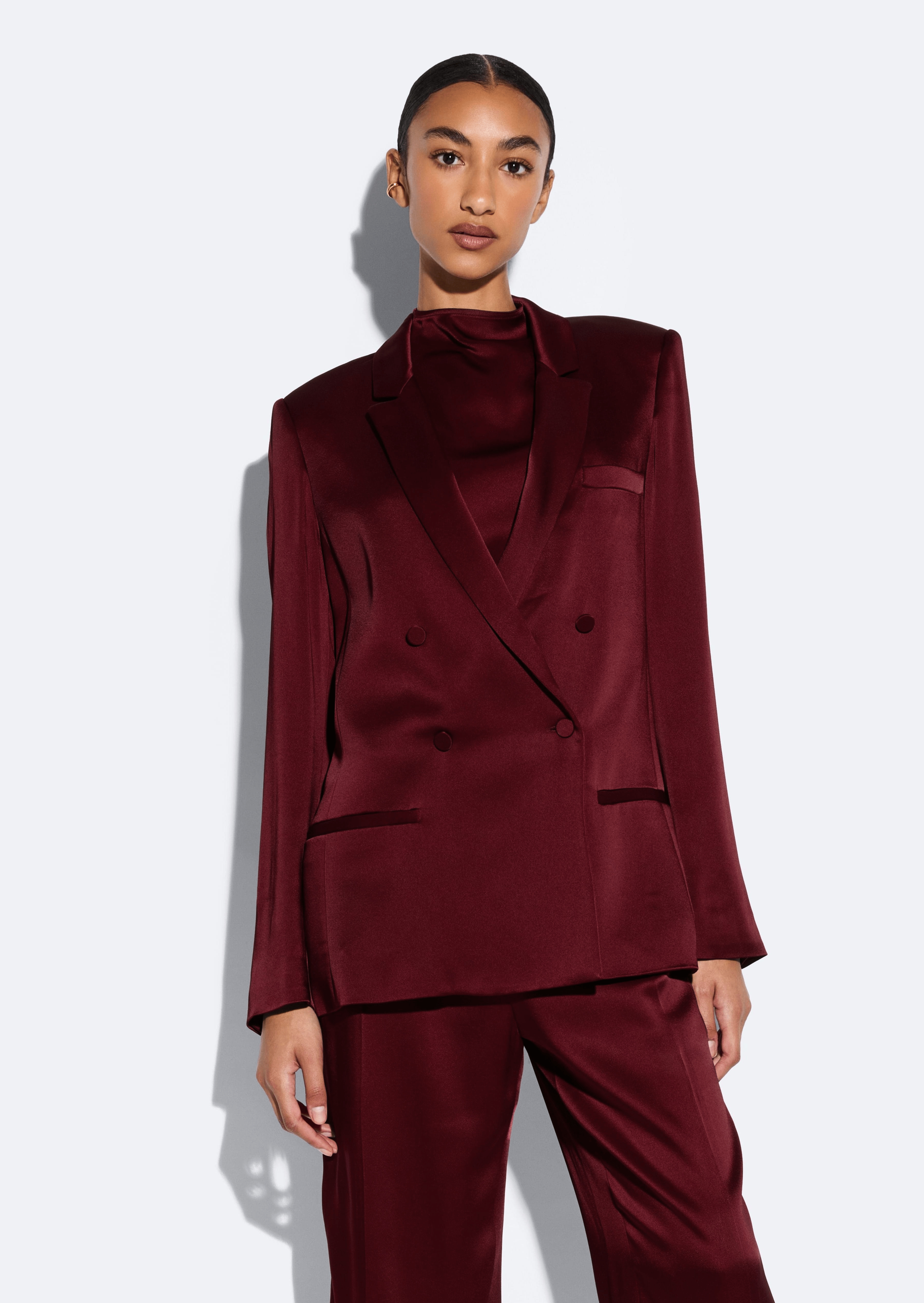 Satin Blazer - 2
