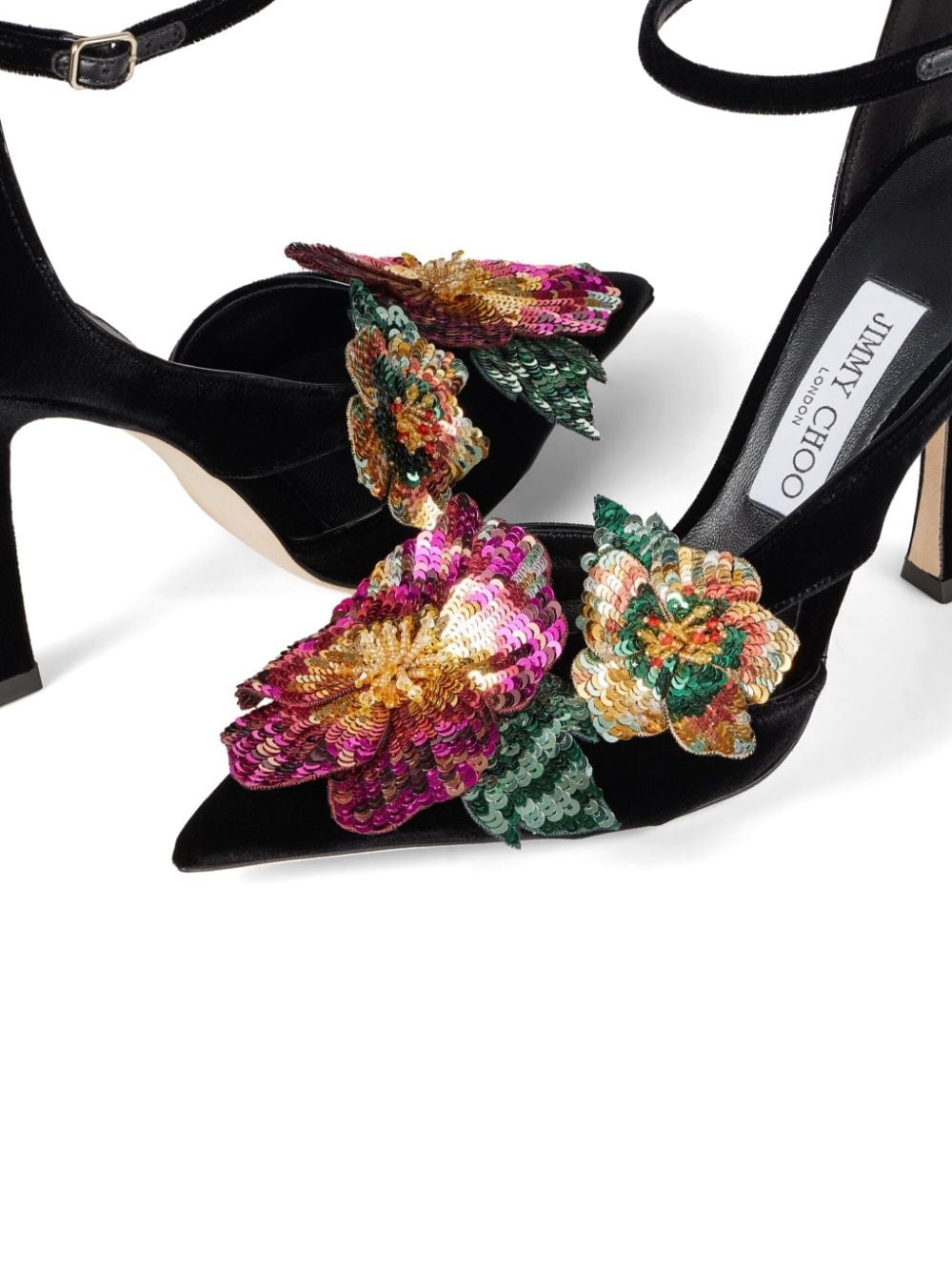 Azara floral-embellished pumps - 5