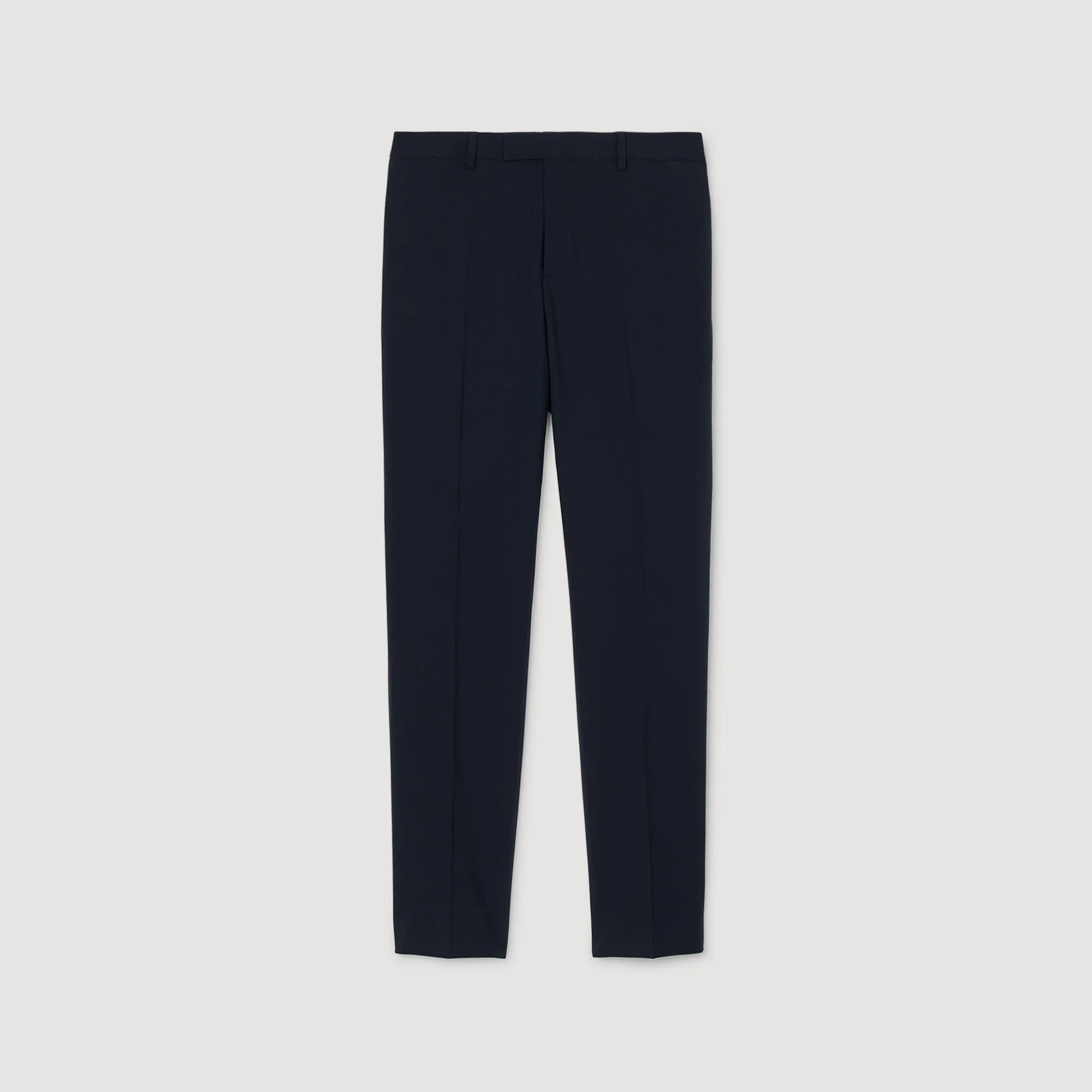 WOOL SUIT TROUSERS - 1