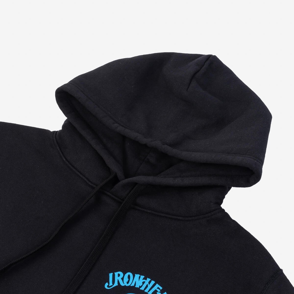 IHSW-59-BLK Printed 14oz Ultra Heavyweight Loopwheel Cotton Hoodie - Black - 6