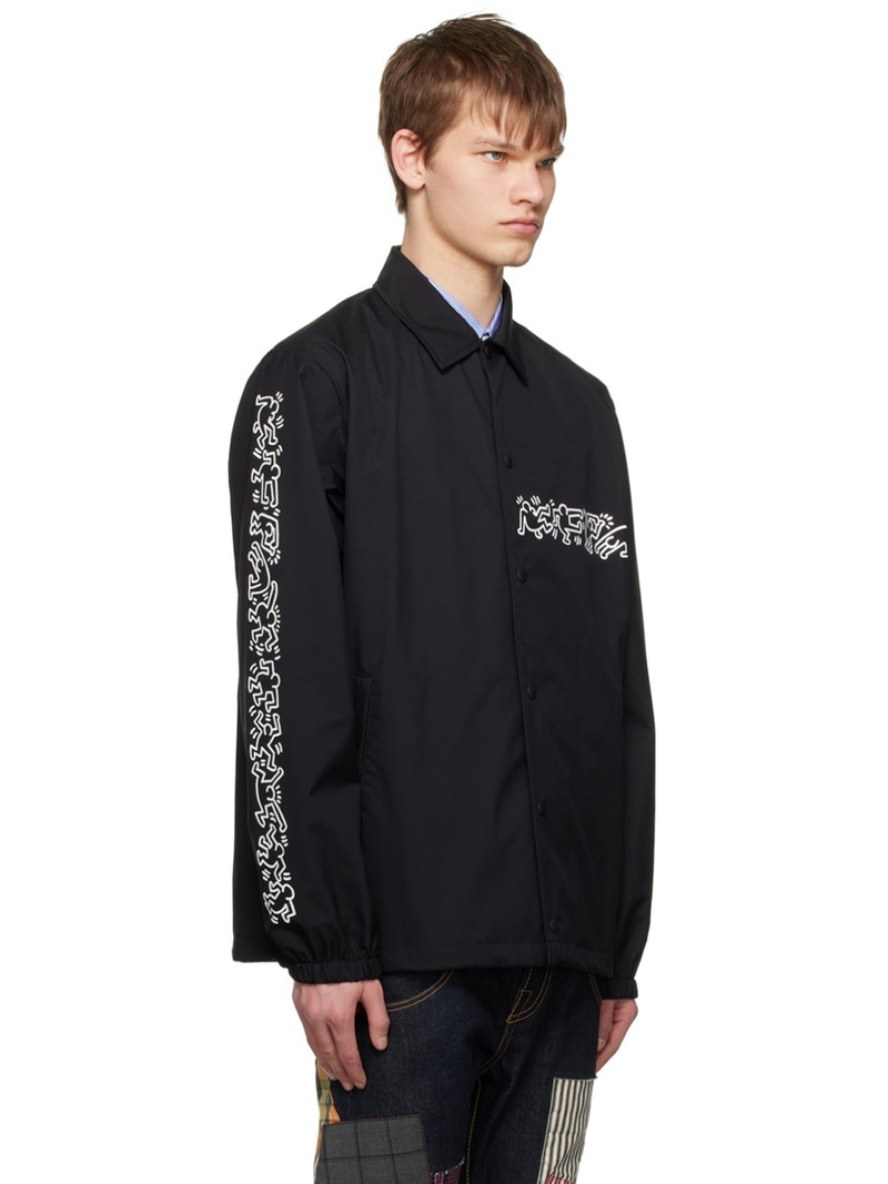 Black Graphic Jacket 2