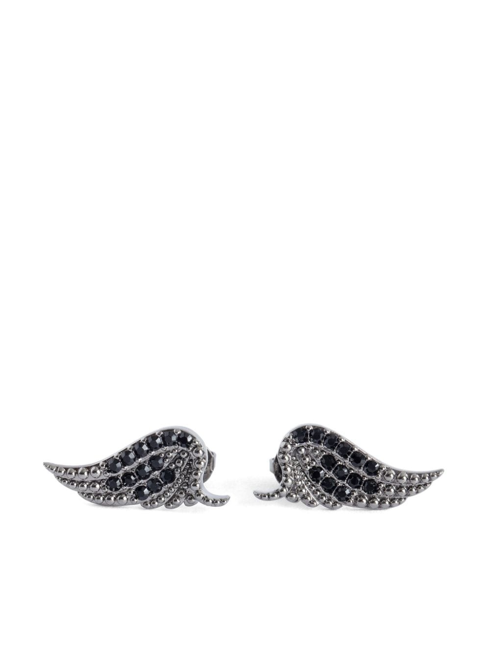 Rock stud earrings - 2