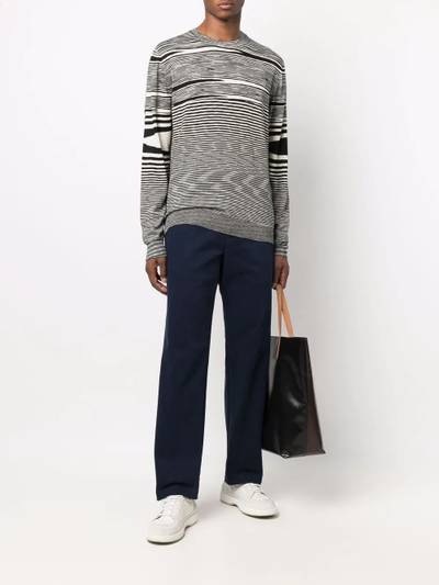 Missoni intarsia-knit wool jumper outlook