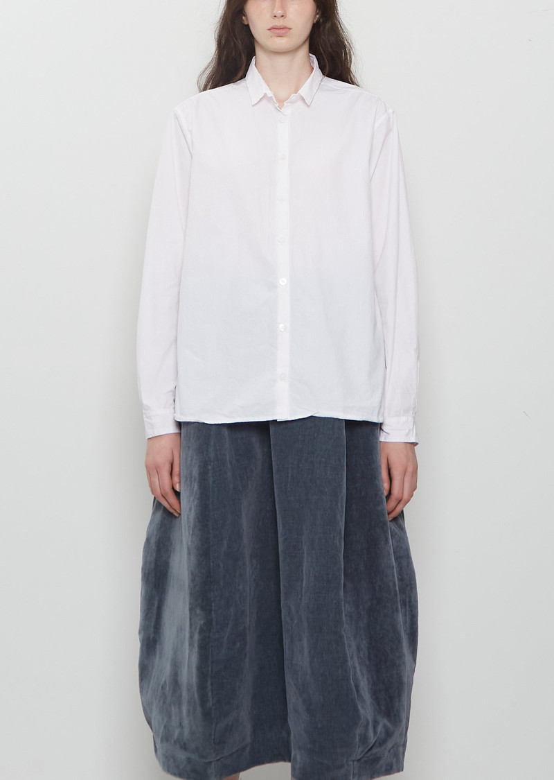 Loose Tyrol Shirt — Pink Stripe 1