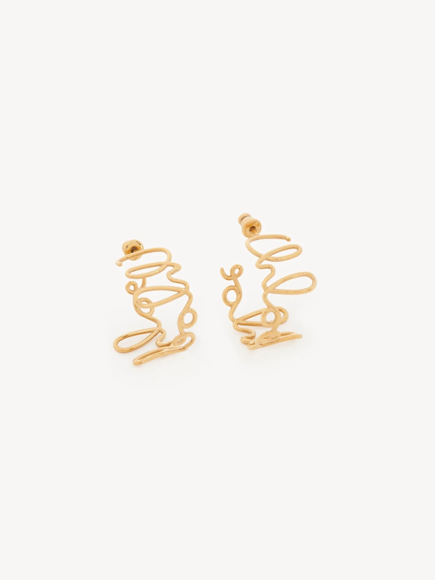 THE CHLOÉ ICONIC HOOP EARRINGS - 1