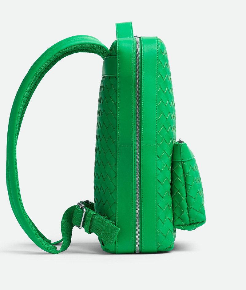 small classic intrecciato backpack 2