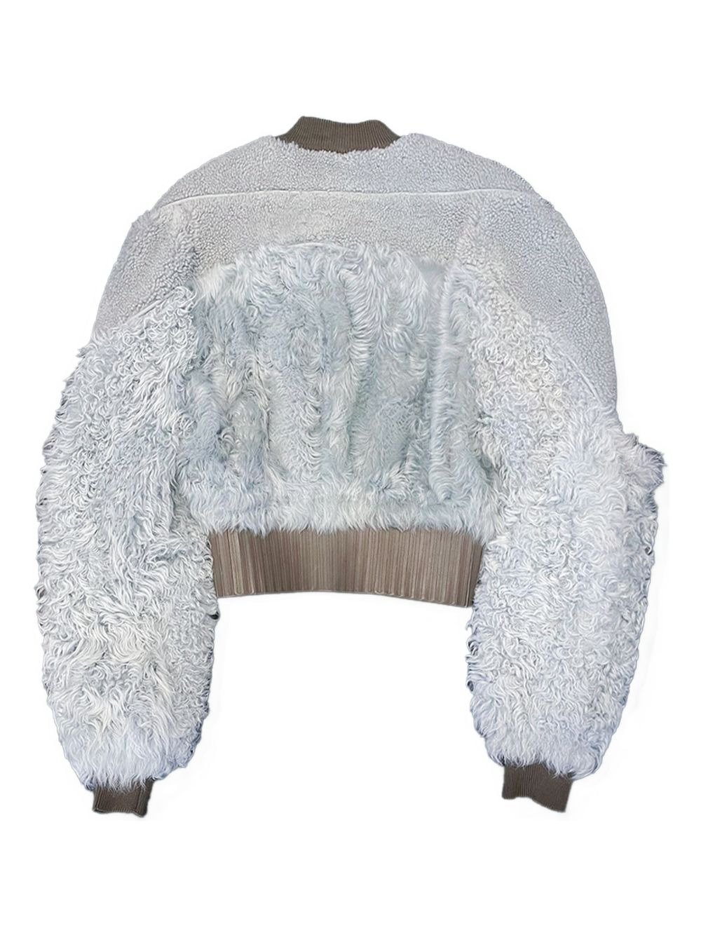 shearling bomber jacket - 2