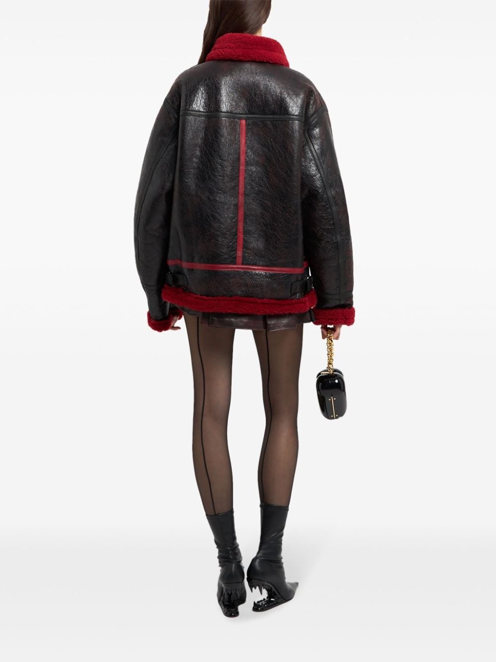 shearling jacket - 4