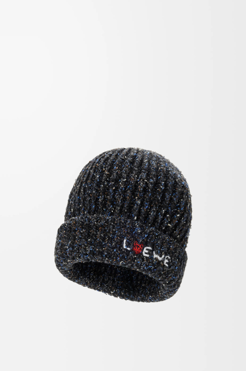 Beanie in wool, silk and alpaca blend 3
