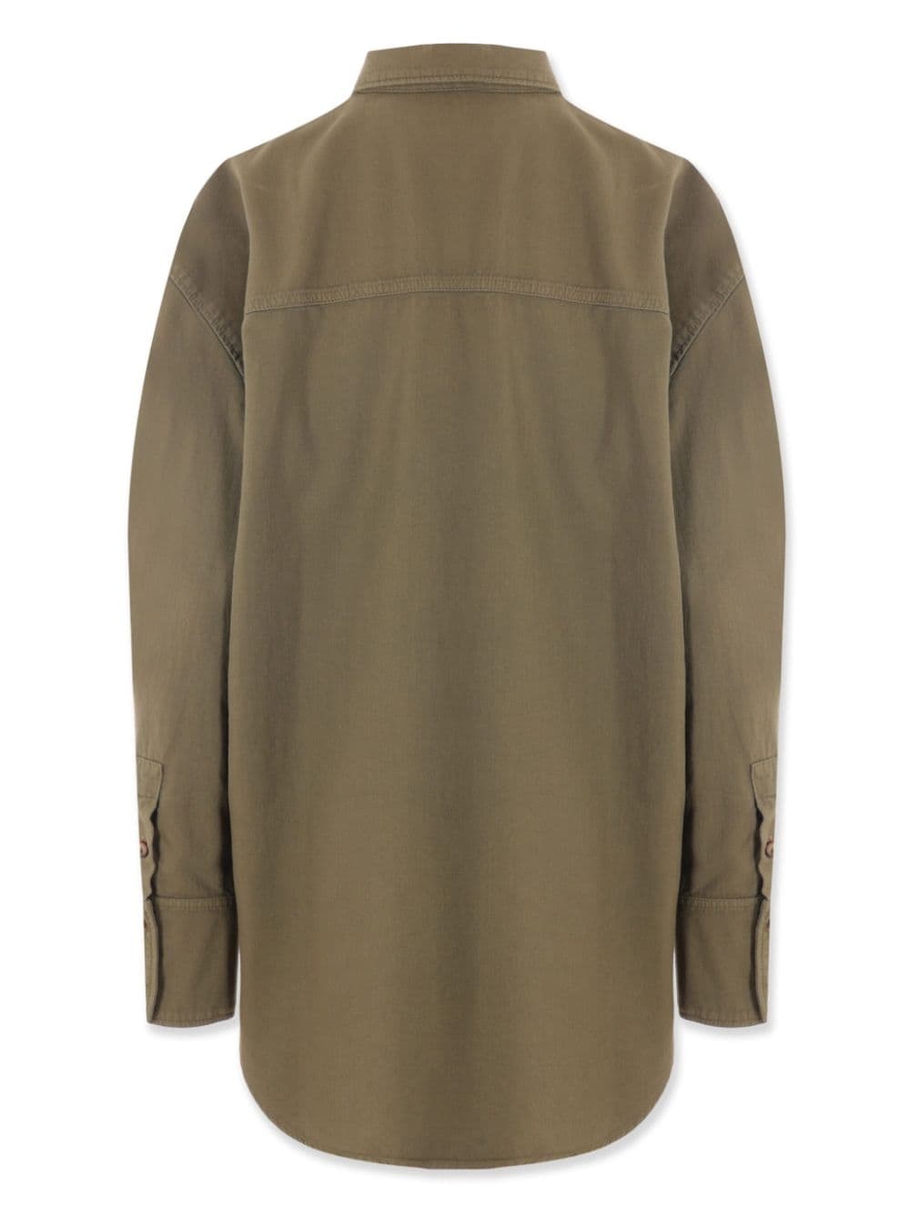 long-sleeve cotton shirt - 2